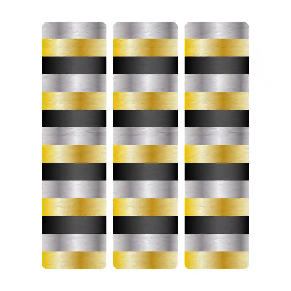 Serpentina Metalizada Plat - Dor - Neg X 1 Paq