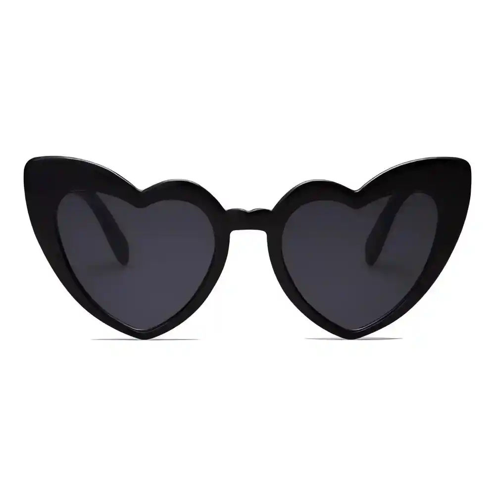 Gafas Corazon Negras X 1 Und