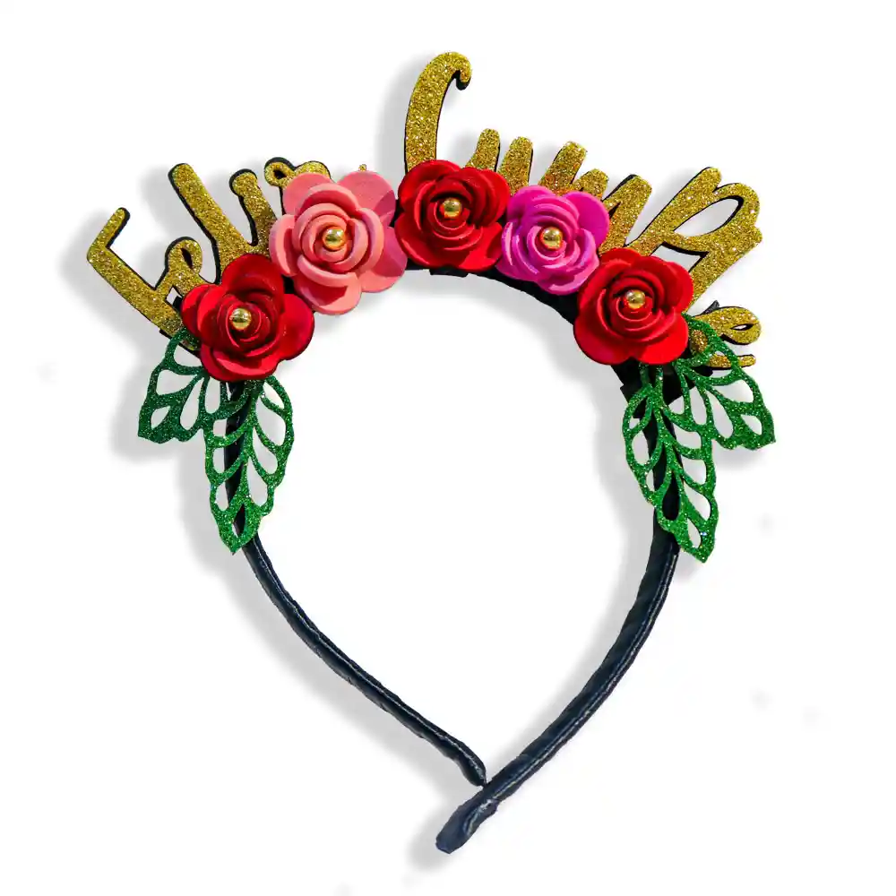 Tiara Feliz Cumple Flores Fomi