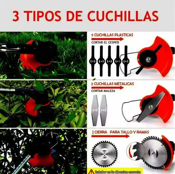 Guadaña O Cortadora De Césped Inalámbrica