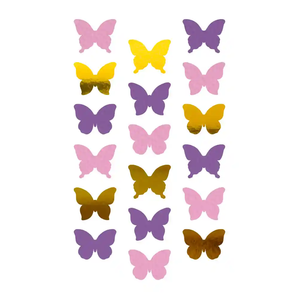 Cortina Mariposas X 3 Tiras