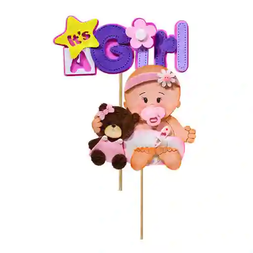 Decoracion It´s A Girl X 2 Und