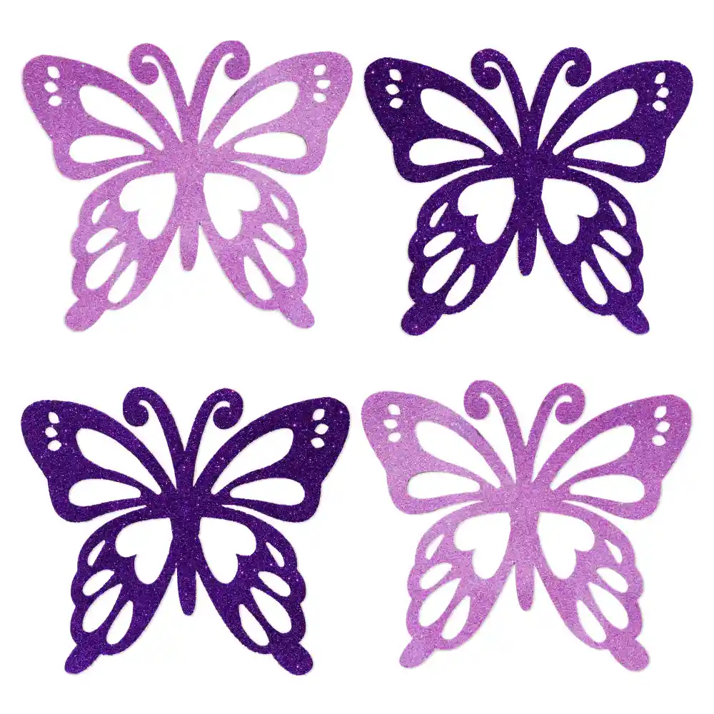 Logos Mini Mariposas Violeta X 12 Und