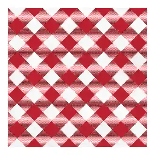 Servilletas Grandes Picnic Rojo X 16 Und