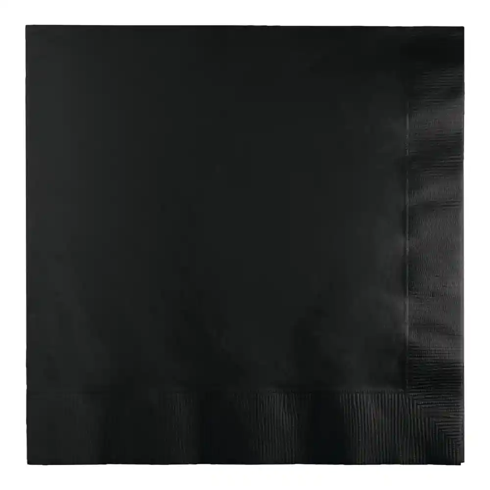 Servilletas Grande Negra X 20 Und