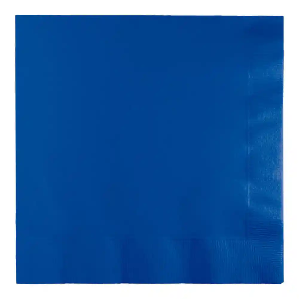 Servilletas Grandes Azul Rey X 20 Und