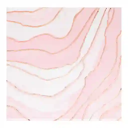 Servilleta Grande Marmol Rose All Day X 16 Und