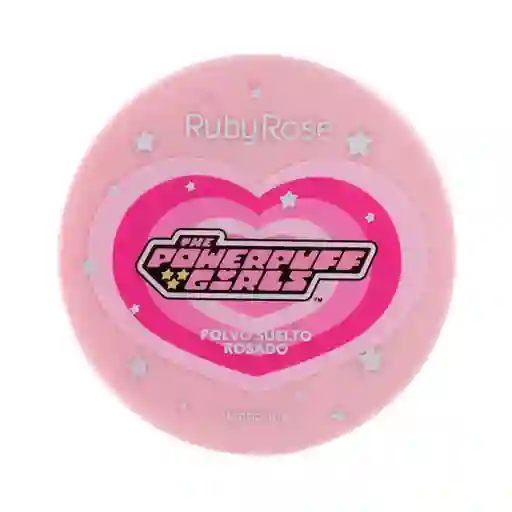 Polvo Suelto Ruby Rose Rosa Chicas Superpoderosas 7gr
