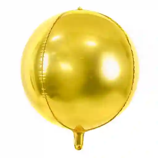 Globo Esfera 24" Dorada Metalizada X 1 Und