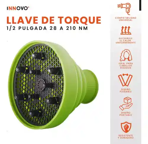 Difusor Para Secador Accesorio Plegable Universal Innovo