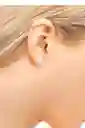 Arete En Plata Ley 925 Con Zircones Incrustados, Topito En Plata Ley 925, Joyeria Joyas, Aretes En Plata