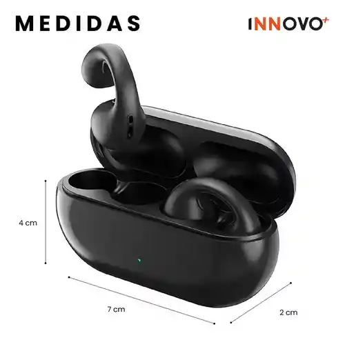 Audifonos Bluetooth Manos Libres Diseño Earcuffs Comodos Recargable Sports