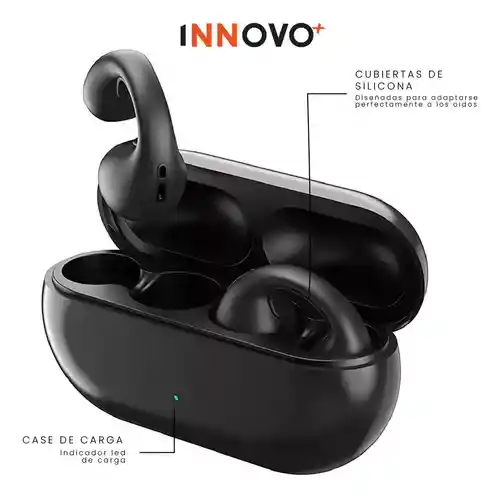 Audifonos Bluetooth Manos Libres Diseño Earcuffs Comodos Recargable Sports