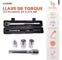 Llave De Torque Con Estuche Herramienta Profesional 1/2 Pulgada 28 A 210mm