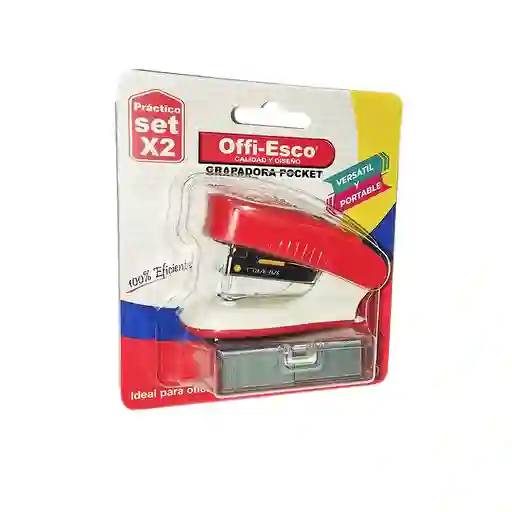 Set De Cosedora Mini Con Gancho Offi-esco