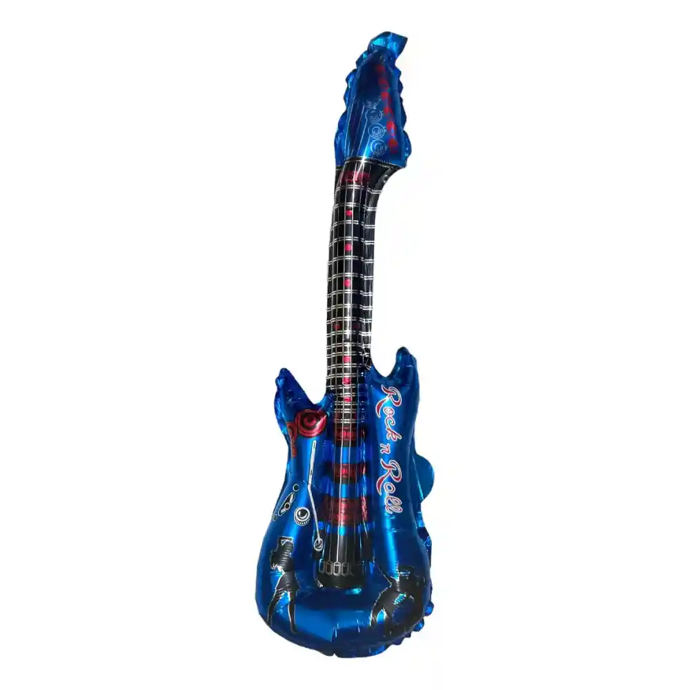 Globo Metalizado 26" Guitarra Azul X 1 Und