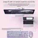 Combo Teclado Y Mouse Inalámbricos Usb 2.4g 105 Teclas Weibo