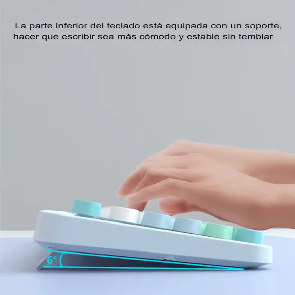 Combo Teclado Y Mouse Inalámbricos Usb 2.4g 105 Teclas Weibo