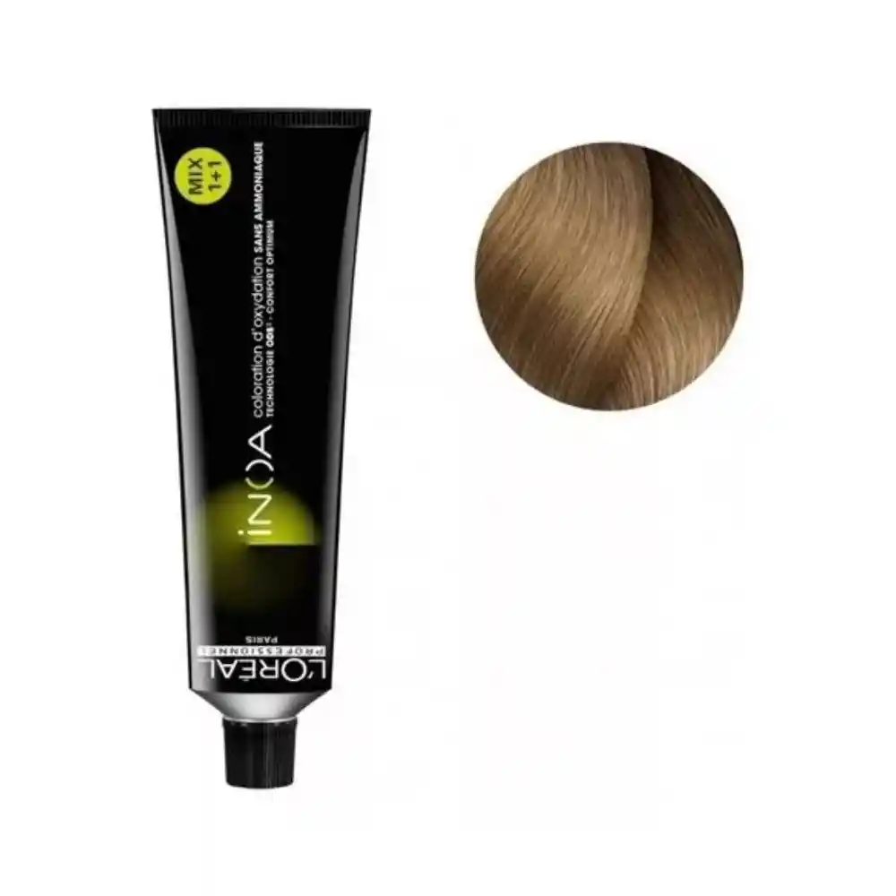 Inoa Tinte Sin Amoniaco Rubio Muy Claro Natutal #9.0 60ml