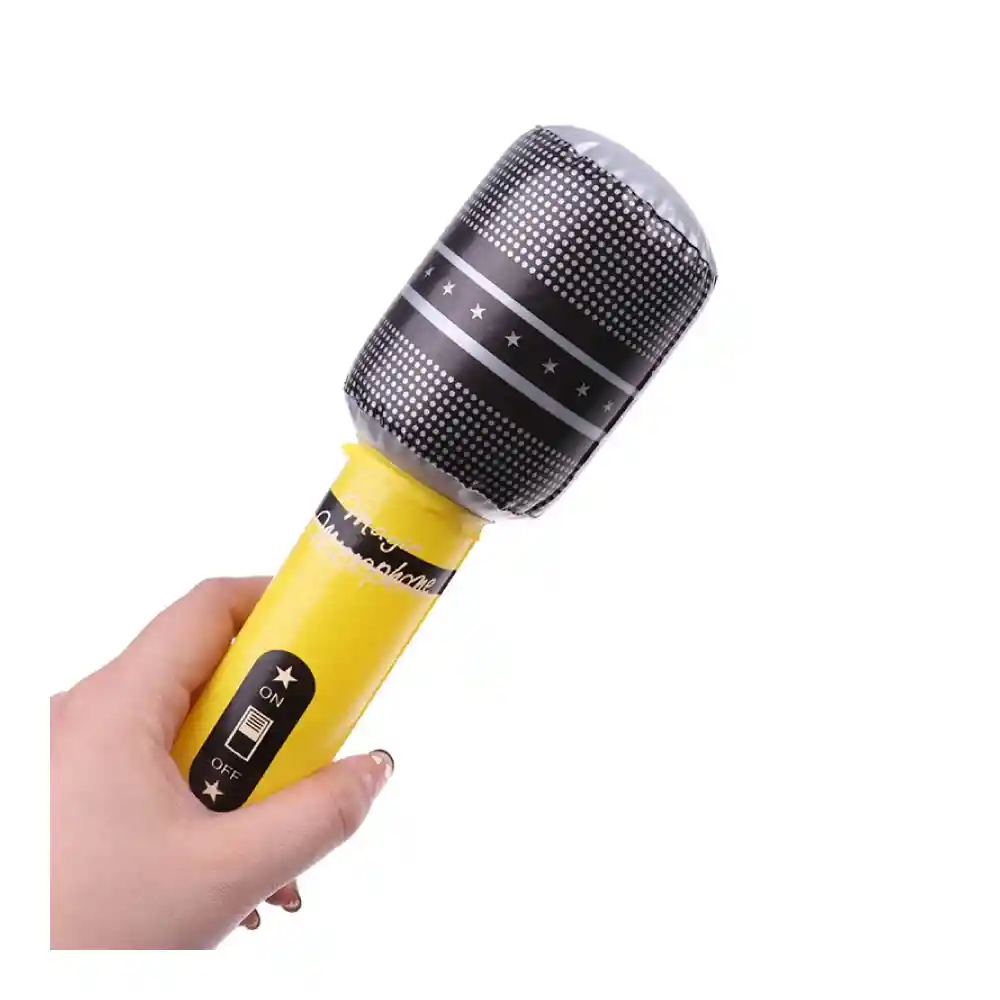 Microfono Inflable X 1 Und