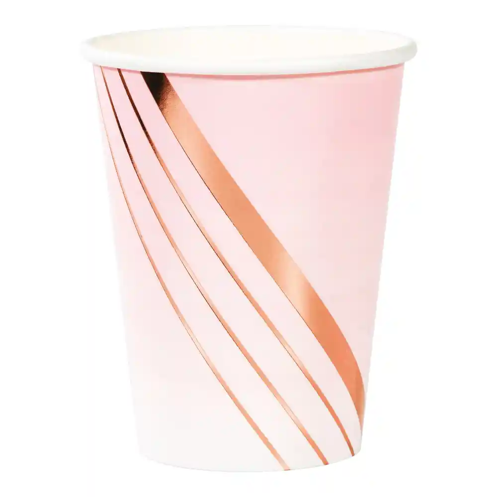 Vasos 12oz Rose All Day X 8 Und