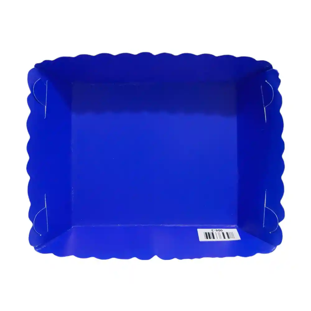 Tortera Azul Rey X 12 Und