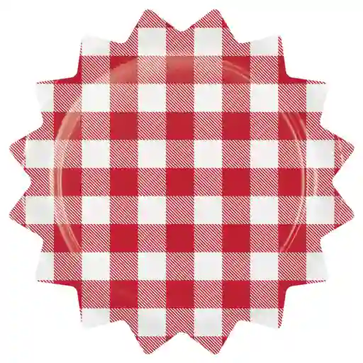 Tortera Redondo Picnic X 12 Und