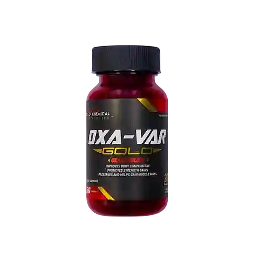Oxa Var Gold 60 Caps Oxandrolona