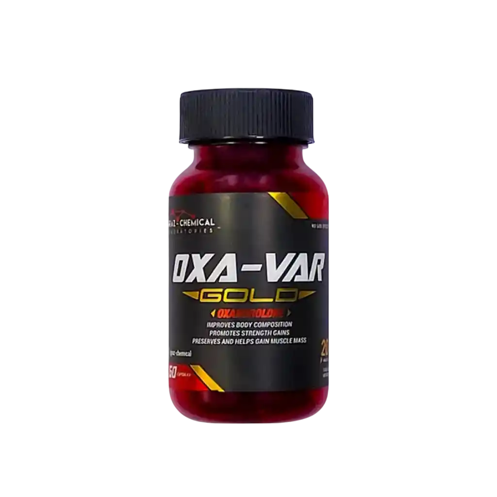 Oxa Var Gold 60 Caps Oxandrolona