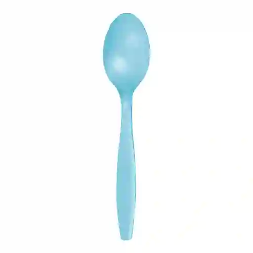 Cucharas Azul Pastel X 12 Und