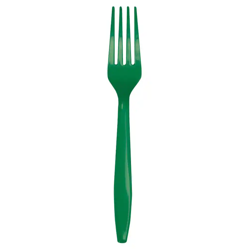 Tenedores Verde Selva X 12 Und