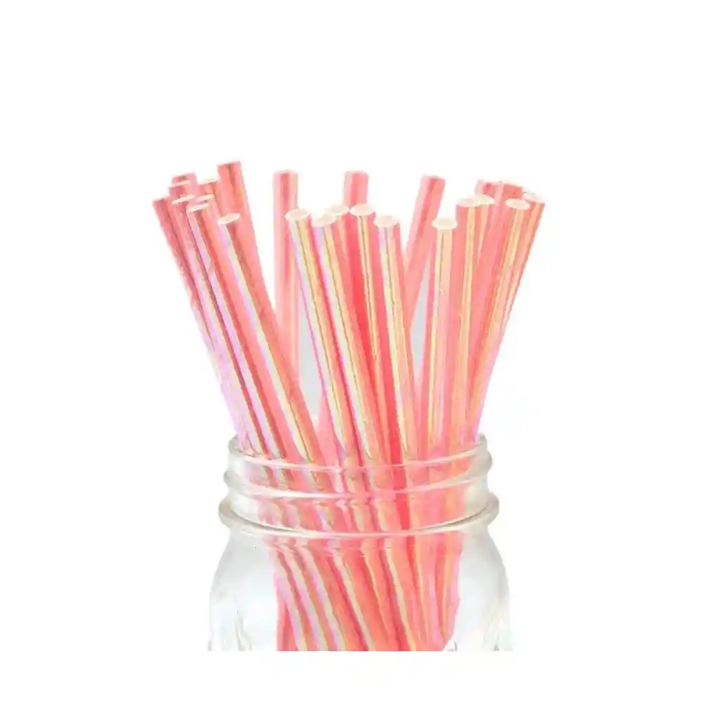 Pitillos Iridiscente X 25 Und