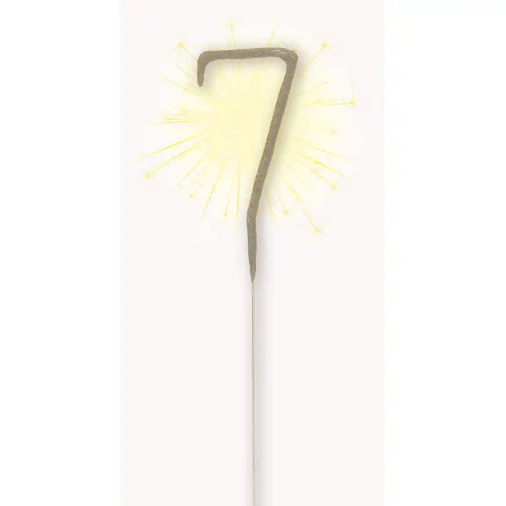 Vela Numero Chispa X 1 Und #7
