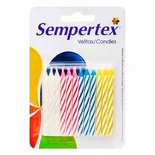 Vela Torneada Surtida X 24 Und