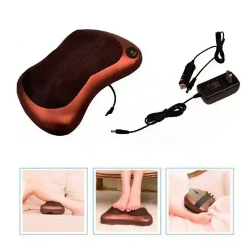 Cojin Masajeador, Vibrador, Espalda, Lumbar, Pies, Cuello