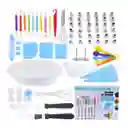 Set De Herramientas Para Decorar Pasteles Con Plato Giratorio 66pz
