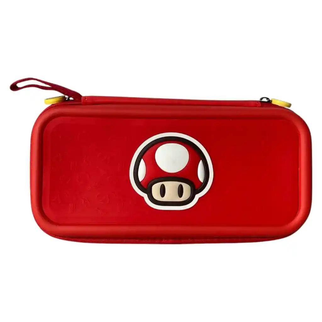 Estuche Edicion Toad + Vidrio Para Nintendo Switch
