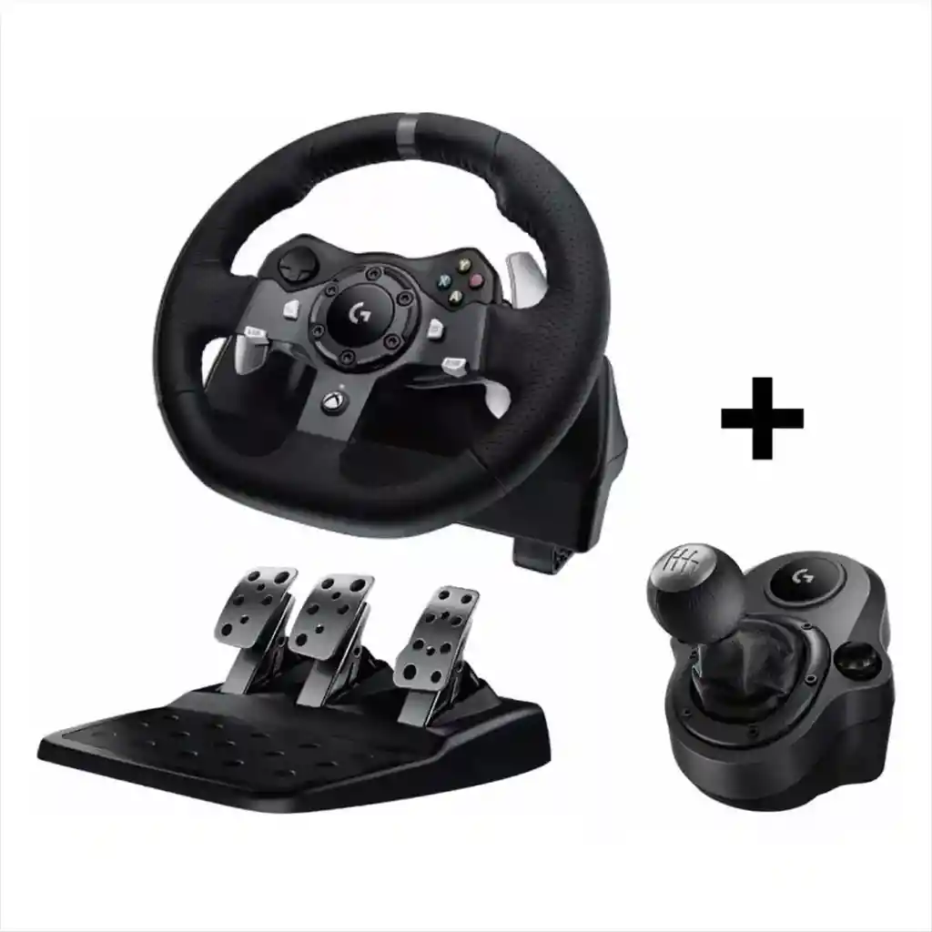 Timón Logitech Gaming: De Carreras G920 Y Palanca De Cambios