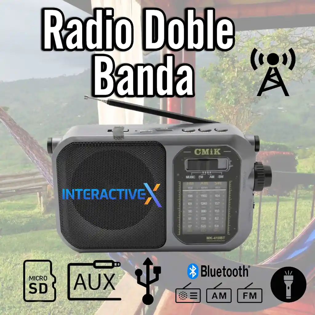 Radio Doble Banda/radio Portatil