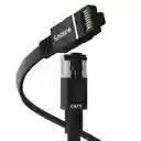 Cable Red Cat8 15 Metros Alta Velocidad Internet Rj45 Plano