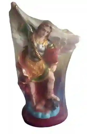 Figura En Cerámica San Miguel Arcángel (35cm)