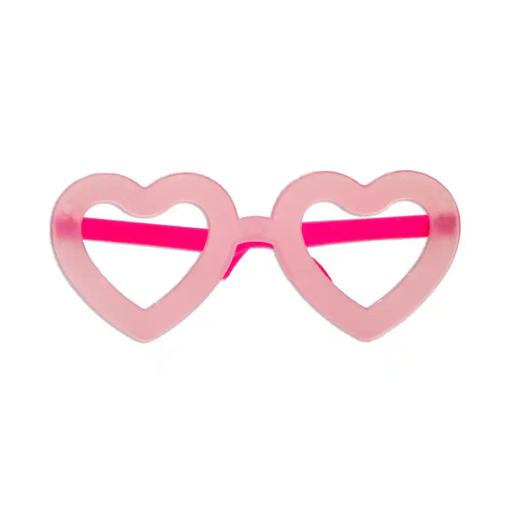 Gafas De Corazon Neon X 1 Und