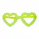 Gafas De Corazon Neon X 1 Und
