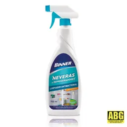 Limpiador Anti Bacterial Binner Para Neveras Y Refrigeradores 700ml