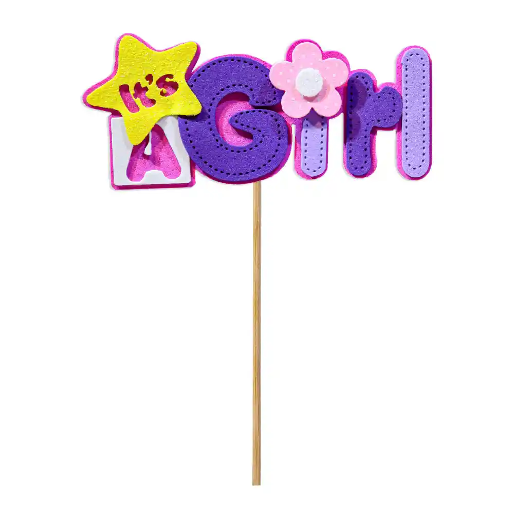 Decoracion It´s A Girl X 2 Und