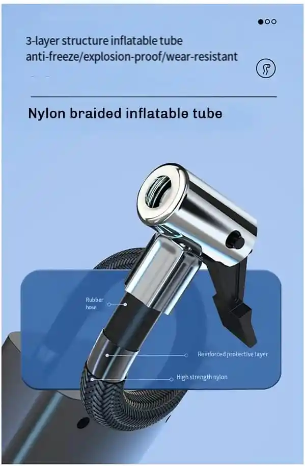 Inflador Compresor De Aire Para Llantas Motos Scooter Unitec