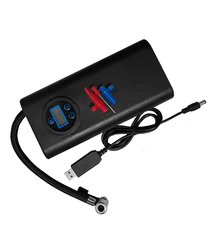 Inflador Compresor De Aire Para Llantas Motos Scooter Unitec