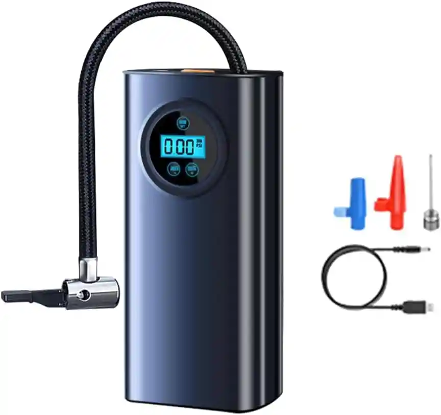 Inflador Compresor De Aire Para Llantas Motos Scooter Unitec