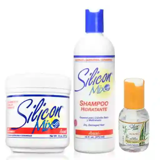 Kit Capilar Intense Silicon Mix 16 Oz