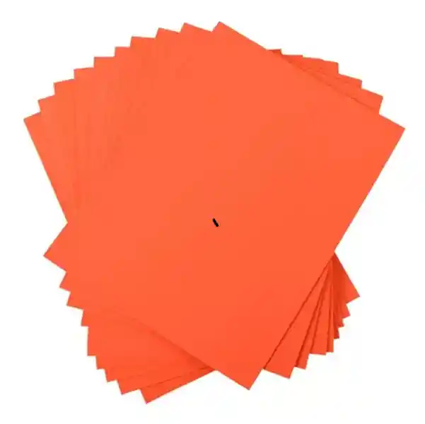 Fomi Pliego 4 Cartas Naranja